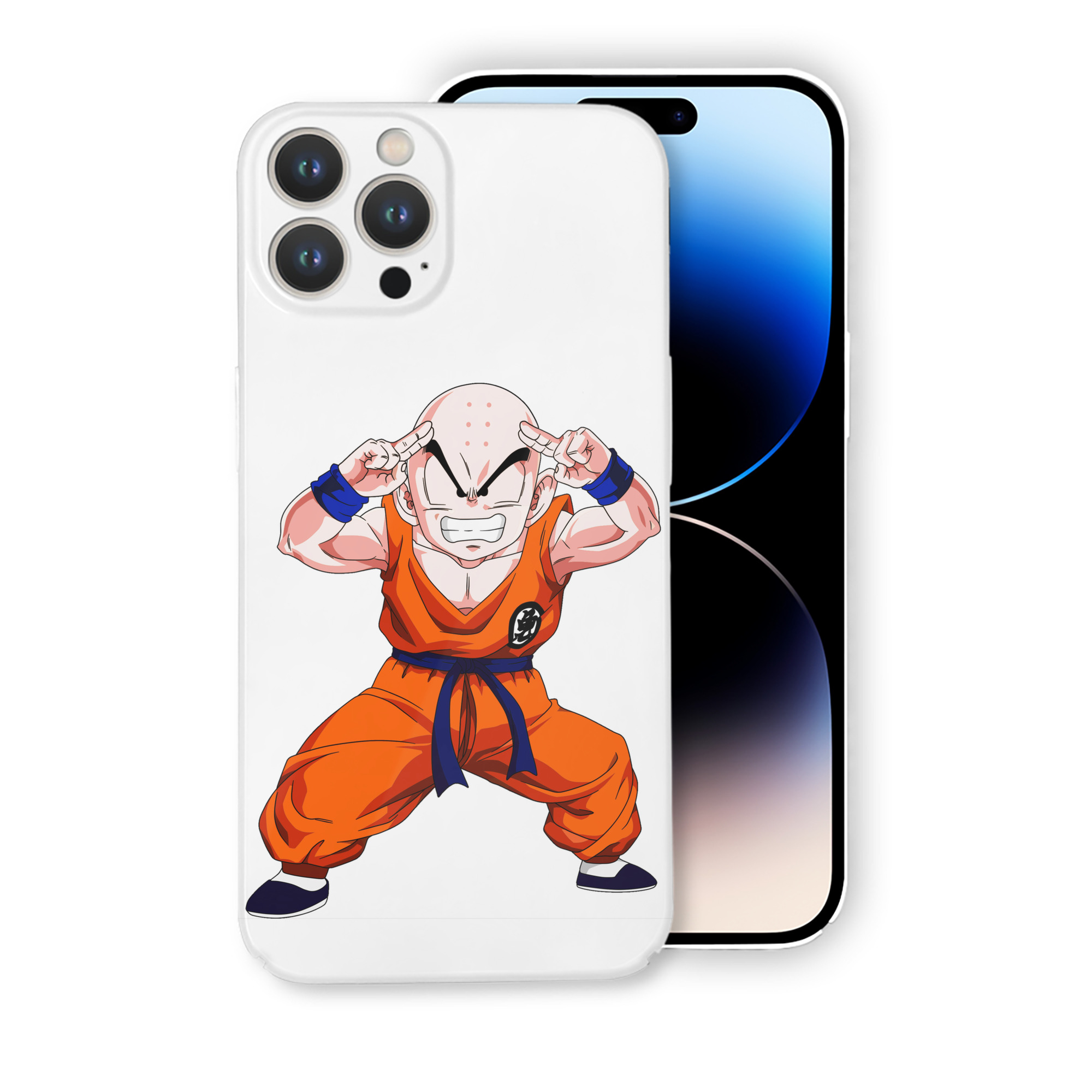 （画像用） ドラゴンボール クリリン DRAGON BALL krillin 【iPhone 14シリーズ対応】ハードケース